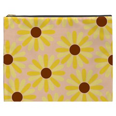 Sunflowers Everywhere Cosmetic Bag (xxxl)  by CraftyLittleNodes