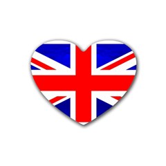 Brit1 Rubber Coaster (heart)  by ItsBritish