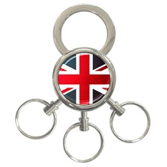 Brit2 3-Ring Key Chains