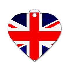 Brit4 Dog Tag Heart (two Sides)