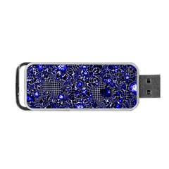 Sci Fi Fantasy Cosmos Blue Portable Usb Flash (one Side)