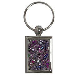 Sci Fi Fantasy Cosmos Pink Key Chains (rectangle)  by ImpressiveMoments