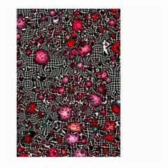 Sci Fi Fantasy Cosmos Red  Large Garden Flag (two Sides) by ImpressiveMoments