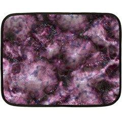 Alien Dna Purple Fleece Blanket (mini) by ImpressiveMoments