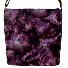 Alien Dna Purple Flap Messenger Bag (s) by ImpressiveMoments