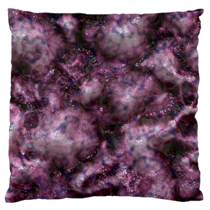 Alien Dna Purple Large Flano Cushion Cases (One Side) 