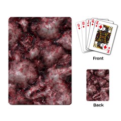 Alien Dna Red Playing Card by ImpressiveMoments