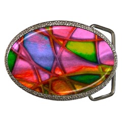 Imposant Abstract Red Belt Buckles by ImpressiveMoments