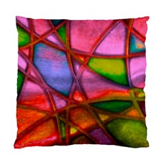 Imposant Abstract Red Standard Cushion Case (one Side)  by ImpressiveMoments