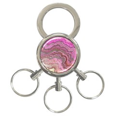 Keep Calm Pink 3-ring Key Chains by ImpressiveMoments