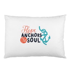 Hope Anchors The Soul Nautical Quote Pillow Cases (two Sides) by CraftyLittleNodes