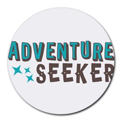 Adventure Seeker Round Mousepads by CraftyLittleNodes