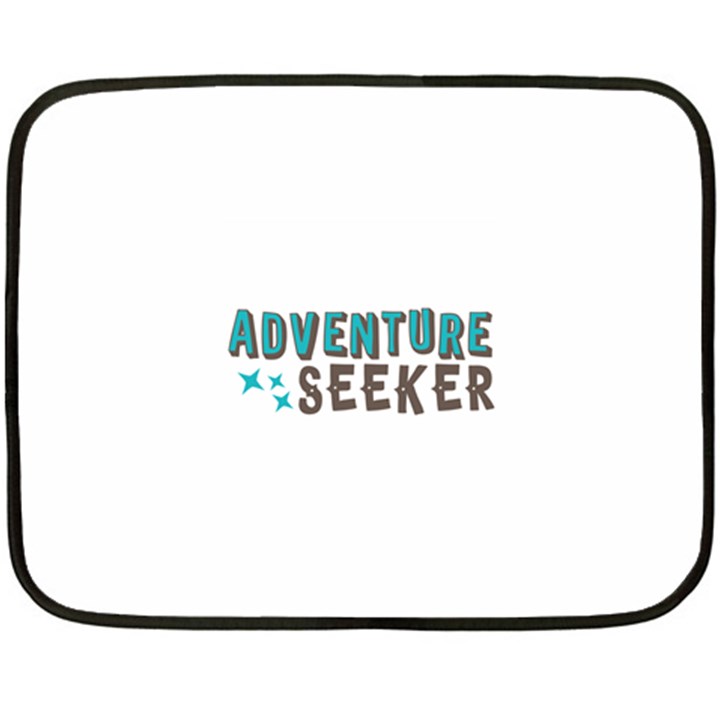 Adventure Seeker Double Sided Fleece Blanket (Mini) 