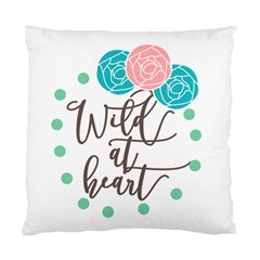 Wild At Heart Flowers Standard Cushion Case (one Side)  by CraftyLittleNodes