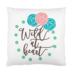 Wild At Heart Flowers Standard Cushion Cases (two Sides) 