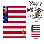 Usa1 Playing Cards 54 Designs  Front - Heart8