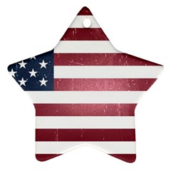 Usa3 Star Ornament (two Sides)  by ILoveAmerica