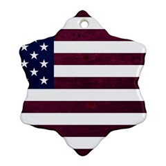 Usa4 Ornament (snowflake)  by ILoveAmerica