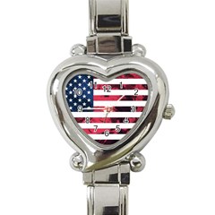 Usa5 Heart Italian Charm Watch