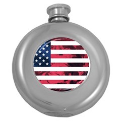 Usa5 Round Hip Flask (5 Oz) by ILoveAmerica