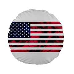 Usa5 Standard 15  Premium Flano Round Cushions by ILoveAmerica