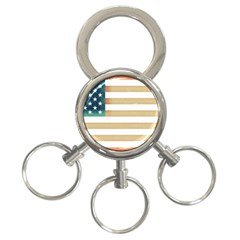 Usa7 3-ring Key Chains by ILoveAmerica