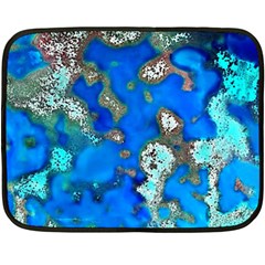 Cocos Reef Sinkholes Fleece Blanket (mini) by CocosBlue