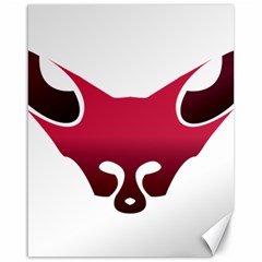 Fox Logo Red Gradient  Canvas 16  X 20  