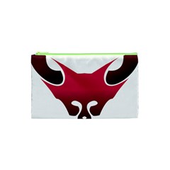 Fox Logo Red Gradient  Cosmetic Bag (xs) by carocollins