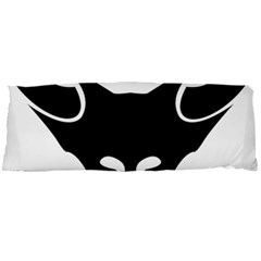 Black Fox Logo Body Pillow Cases Dakimakura (two Sides) 