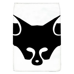 Black Fox Logo Flap Covers (l)  by carocollins