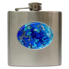 Cocos Blue Lagoon Hip Flask (6 Oz) by CocosBlue
