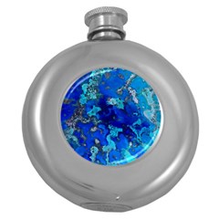 Cocos Blue Lagoon Round Hip Flask (5 Oz) by CocosBlue