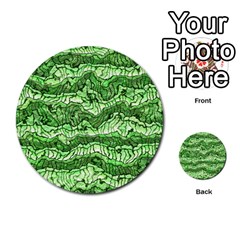 Alien Skin Green Multi-purpose Cards (round)  by ImpressiveMoments