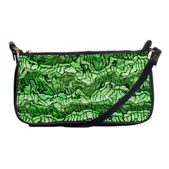 Alien Skin Green Shoulder Clutch Bags by ImpressiveMoments