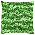 Alien Skin Green Large Cushion Cases (One Side)  Front