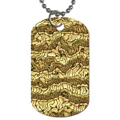 Alien Skin Hot Golden Dog Tag (two Sides) by ImpressiveMoments