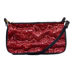 Alien Skin Red Shoulder Clutch Bags by ImpressiveMoments