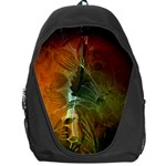 Beautiful Abstract Floral Design Backpack Bag Front