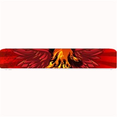 Lion With Flame And Wings In Yellow And Red Small Bar Mats by FantasyWorld7