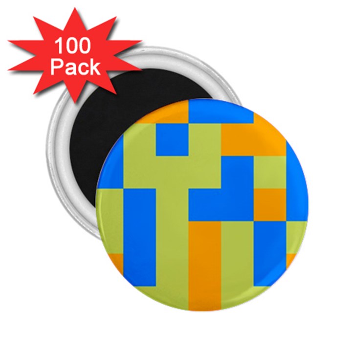 Tetris shapes 2.25  Magnet (100 pack) 