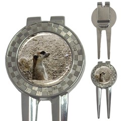 Adorable Meerkat 3-in-1 Golf Divots