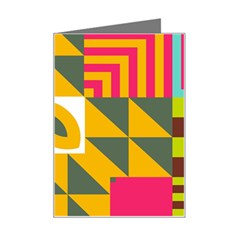 Shapes In A Mirror Mini Greeting Card