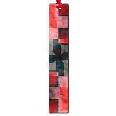 Textured Shapes Large Book Mark by LalyLauraFLM