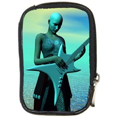 Sad Guitar Compact Camera Cases by icarusismartdesigns