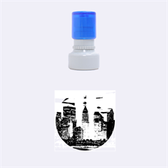 New York 2014 1206 Rubber Round Stamps (Small)