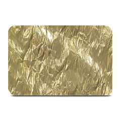 Crumpled Foil Golden Plate Mats