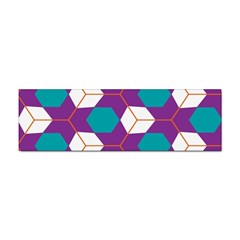 Cubes In Honeycomb Pattern Sticker Bumper (100 Pack) by LalyLauraFLM