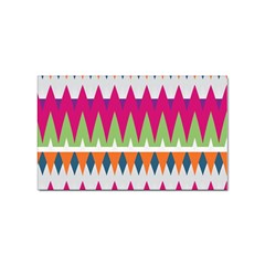 Chevron Pattern Sticker (rectangular) by LalyLauraFLM