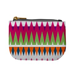 Chevron Pattern Mini Coin Purse by LalyLauraFLM